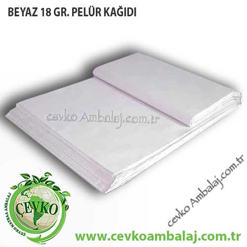 BEYAZ 18 GR. PELÜR KAĞIDI