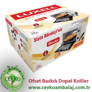 Ofset Baskılı Dopel Koliler çevko ambalaj