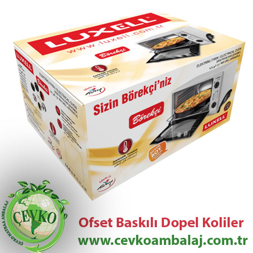 Ofset Baskılı Dopel Koliler çevko ambalaj