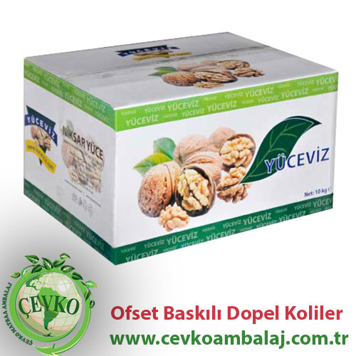 Ofset Baskılı Dopel Koliler çevko ambalaj