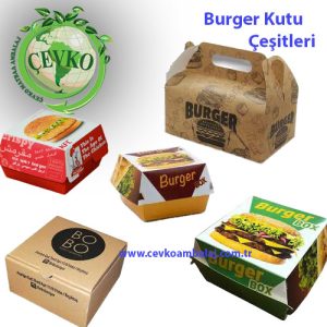 burger kutu çeşitleri çevko matbaa ambalaj.psd