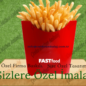 Patates cips külahı kutular çevko matbaa ambalaj