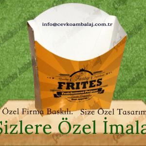 Patates cips külahı kutular çevko matbaa ambalaj