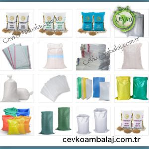 Dayanıklı beyaz PP polipropilen dokuma çuval - Cevko Ambalaj