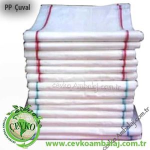Dayanıklı beyaz PP polipropilen dokuma çuval - Cevko Ambalaj