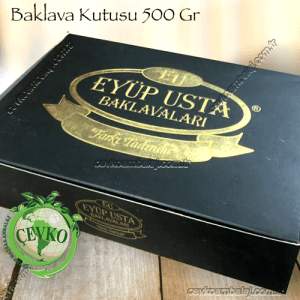 Baklava kutusu üretimi 500 Gr çevko matbaa ambalaj