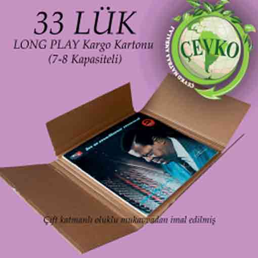 Long play kargo Gönderim kutusu çevko matbaa ambalaj