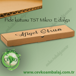 Pide kutusu TST Mikro E dalga