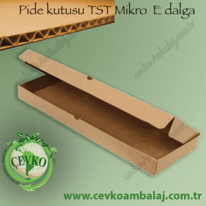 Pide kutusu TST Mikro E dalga çevko matbaa ambalaj.png