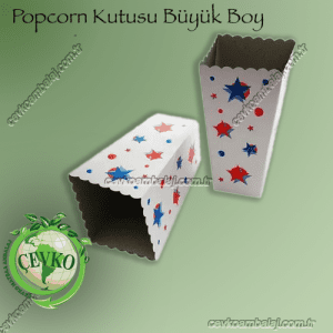 Popcorn Kutusu Büyük Boy