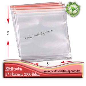 Polietilen kilitli torba şeffaf ziplock poşet dayanıklı ambalaj - Cevko Ambalaj