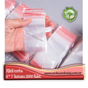 Polietilen kilitli torba şeffaf ziplock poşet dayanıklı ambalaj - Cevko Ambalaj