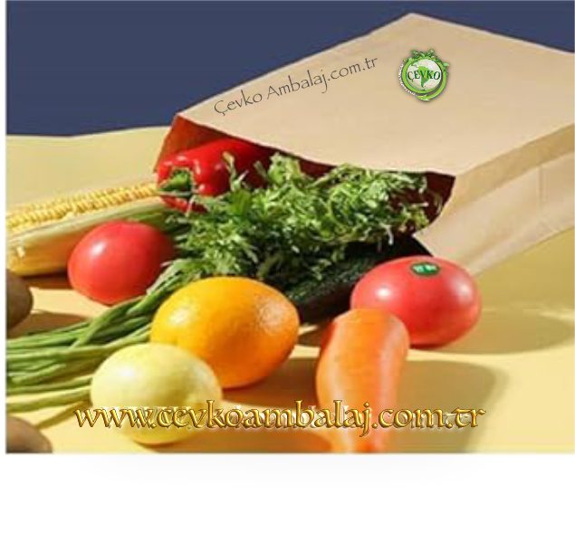 Sapsız kraft çanta dip körüklü kese kağıdı doğa dostu - Cevko Ambalaj