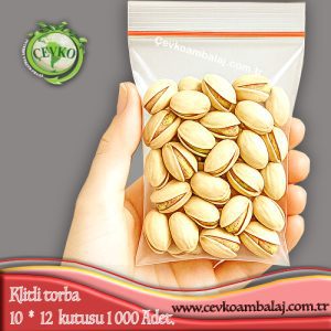 10x12 cm polietilen kilitli torba şeffaf ziplock poşet - Cevko Ambalaj