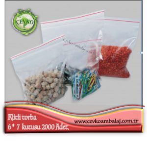 Polietilen kilitli torba şeffaf ziplock poşet dayanıklı ambalaj - Cevko Ambalaj