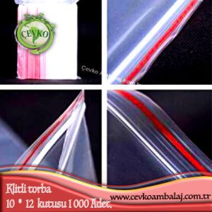 10x12 cm polietilen kilitli torba şeffaf ziplock poşet - Cevko Ambalaj