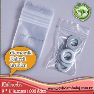 Polietilen kilitli torba şeffaf ziplock poşet dayanıklı ambalaj - Cevko Ambalaj
